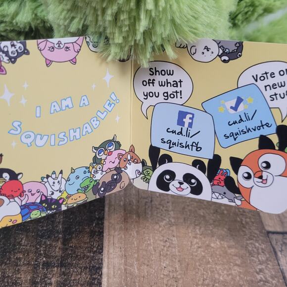 Squishable Android Green Droid Plush Stuffed Mascot Retired 2011 NWT 16" - Picture 11 of 12